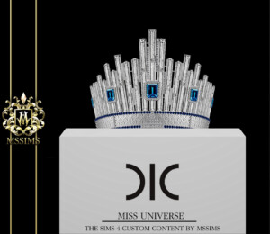 DIC MISS UNIVERSE CROWN at MSSIMS