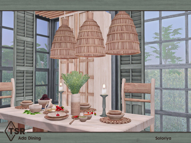 Sims 4 Ada Dining by soloriya at TSR