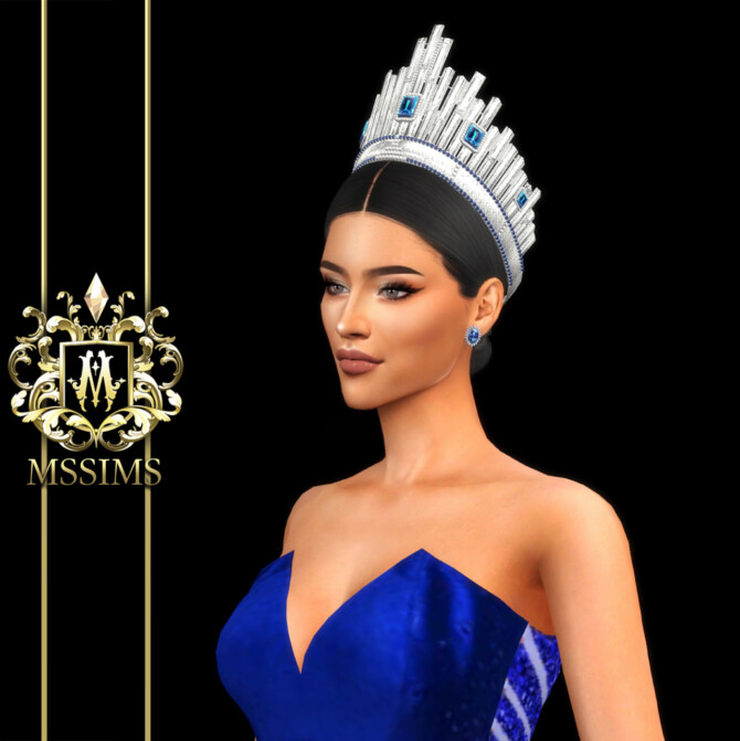 Sims 4 DIC MISS UNIVERSE CROWN at MSSIMS
