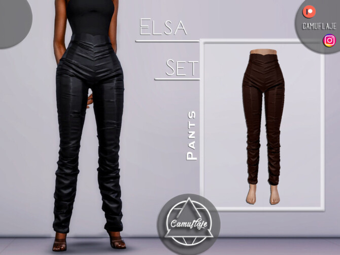 Sims 4 Elsa Set Pants by Camuflaje at TSR