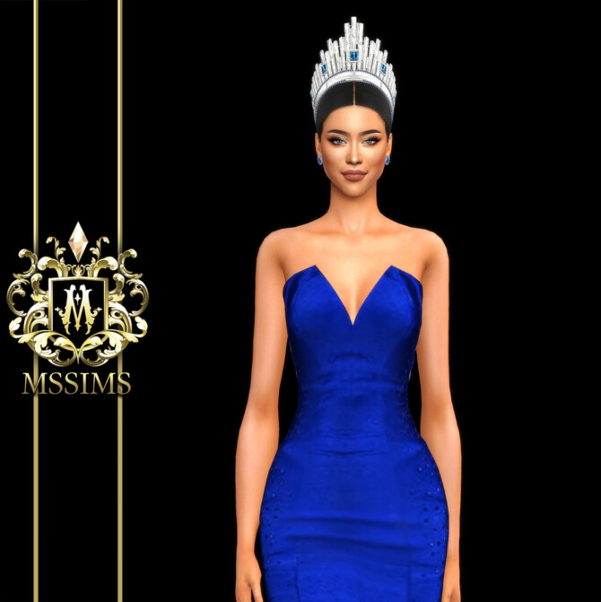 Sims 4 DIC MISS UNIVERSE CROWN at MSSIMS