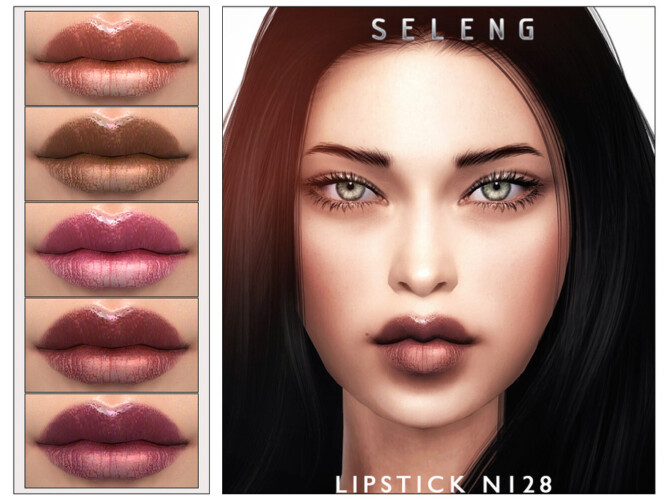 Sims 4 Lipstick N128 by Seleng at TSR