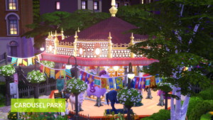 Carousel Park by Simooligan at Mod The Sims 4