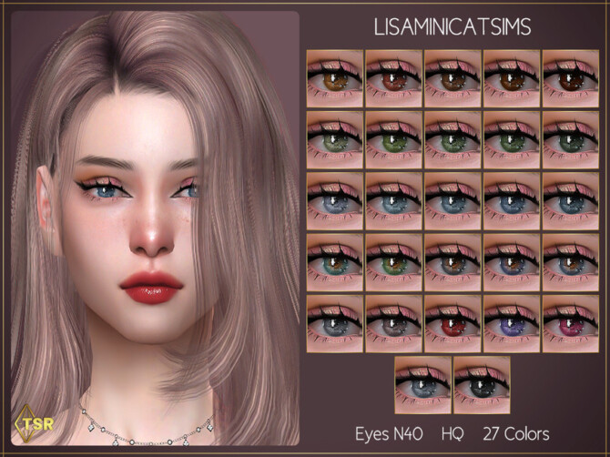 Sims 4 Eyes N40 by Lisaminicatsims at TSR