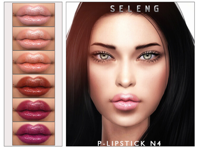 Sims 4 P Lipstick N4 by Seleng at TSR