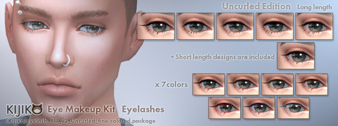 Sims 4 Eye Makeup Kit at Kijiko
