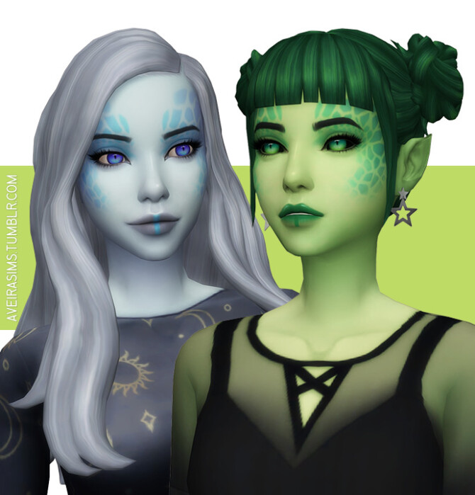 Sims 4 Starry Night Eyes at Aveira Sims 4