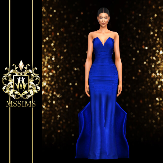 Sims 4 PIA GOWN at MSSIMS