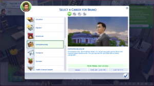 Entrepreneur Career by VaughanHD at Mod The Sims 4