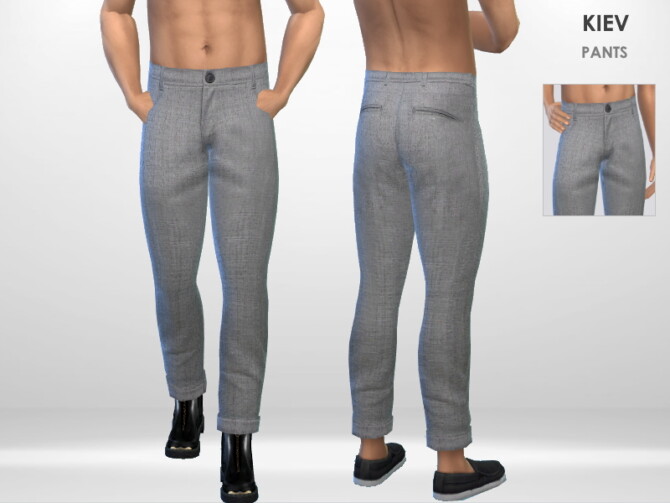 Sims 4 Kiev Pants by Puresim at TSR