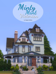 Minty Mint Victorian at Happy Life Sims