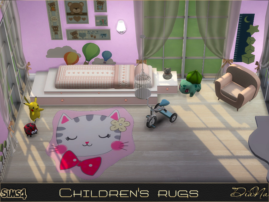 CHILDREN'S RUGS at DiaNa Sims 4 » Sims 4 Updates