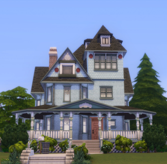 Sims 4 Minty Mint Victorian at Happy Life Sims
