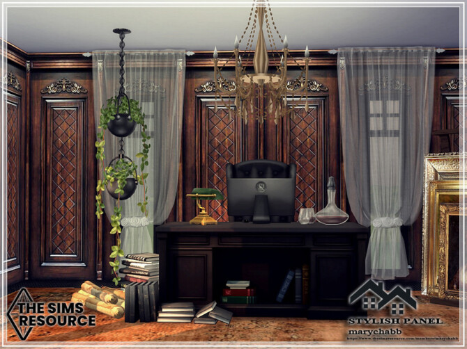 Sims 4 Stylish Panel   Panels by marychabb at TSR