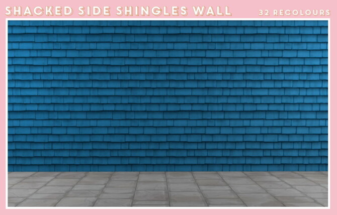 Sims 4 Rounded Edges Wall at Midnightskysims