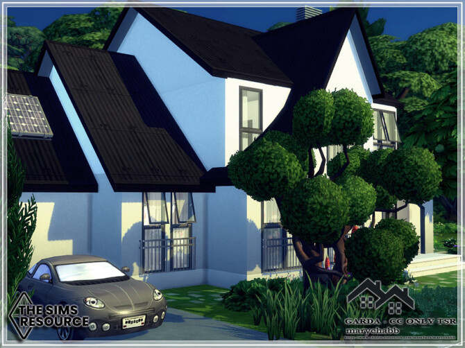 Sims 4 GARDA House by marychabb at TSR