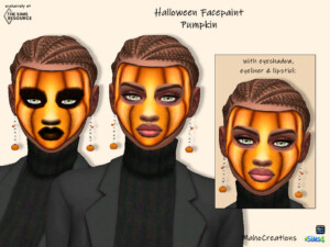 Facepaint Pumpkin by MahoCreations at TSR
