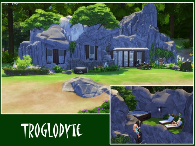 Sims 4 Troglodyte House by youlie25 at Mod The Sims 4