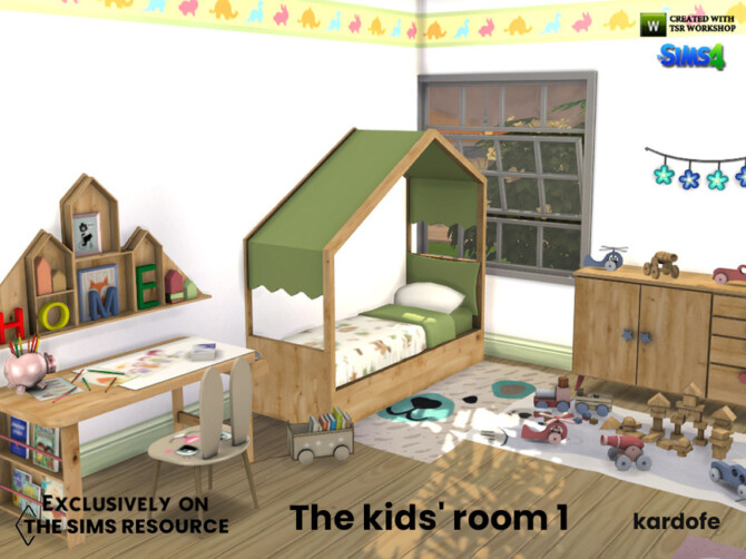 Sims 4 The kids room by kardofe at TSR