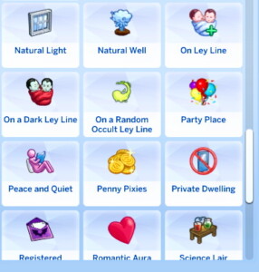 Random Occult Ley Line Lot Trait by Zafire at Mod The Sims 4