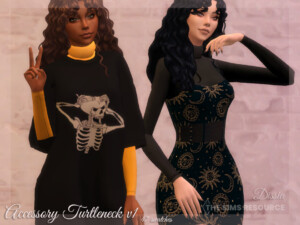 Accessory Turtleneck v1 by Dissia at TSR