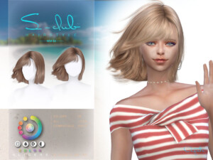 Wind short hair (Agate) by S-Club at TSR