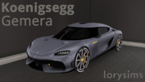 2021 Koenigsegg Gemera at LorySims