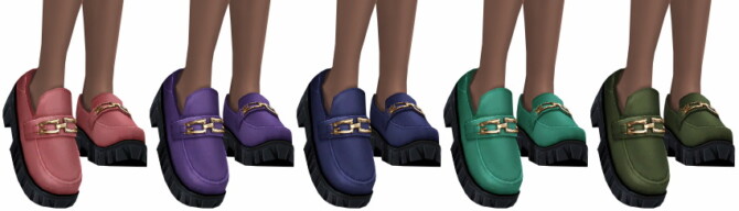 Sims 4 Heartbreaker Loafers at Trillyke