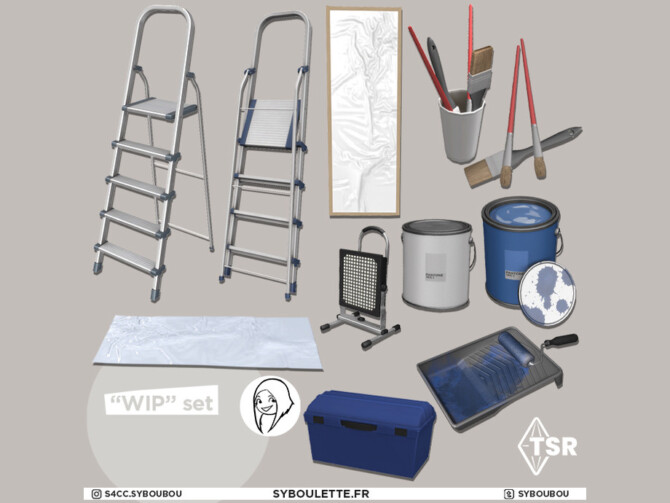 Sims 4 Work In Progress set   Part 1 by Syboubou at TSR