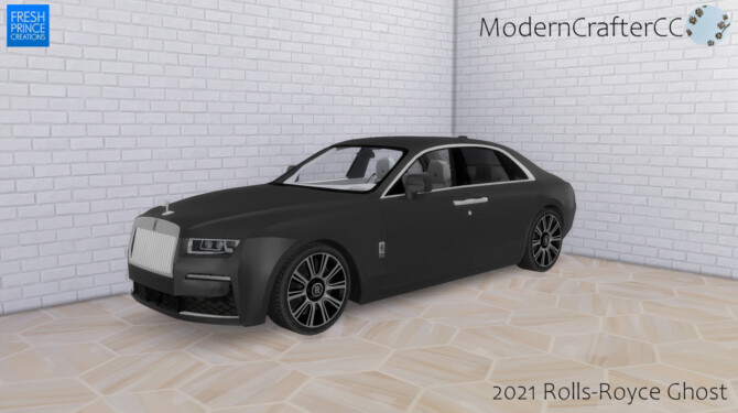 Sims 4 2021 Rolls Royce Ghost at Modern Crafter CC