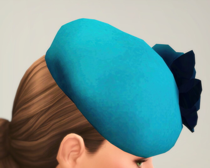 Sims 4 Duchess of Hat XIII (30 colors) at Rusty Nail