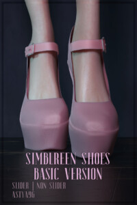Simblreen Shoes 01 Basic Version at Astya96