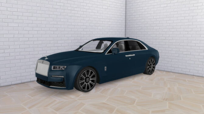 Sims 4 2021 Rolls Royce Ghost at Modern Crafter CC