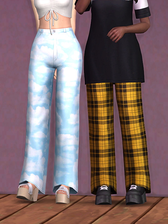 Sims 4 Silent Cry Pants at Trillyke