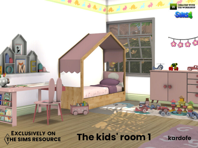 Sims 4 The kids room by kardofe at TSR