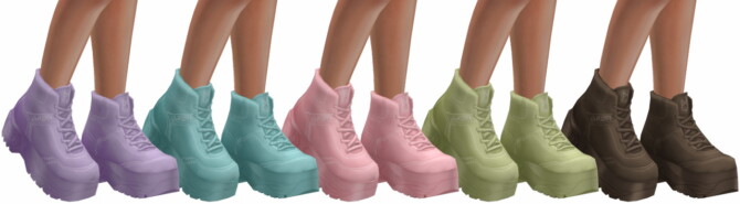 Sims 4 Bad Dream Boots at Trillyke