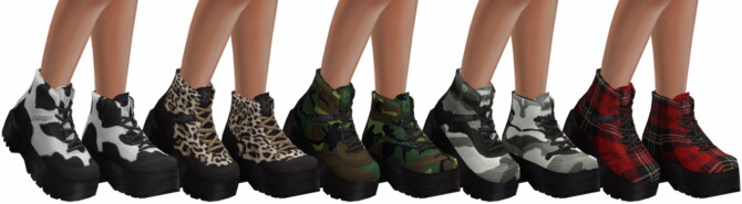 Sims 4 Bad Dream Boots at Trillyke