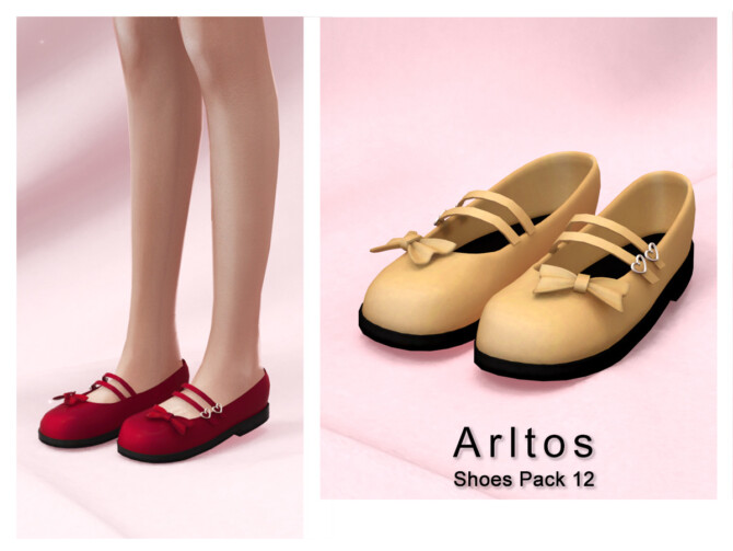 Sims 4 Shoes Pack 12 14 at Arltos