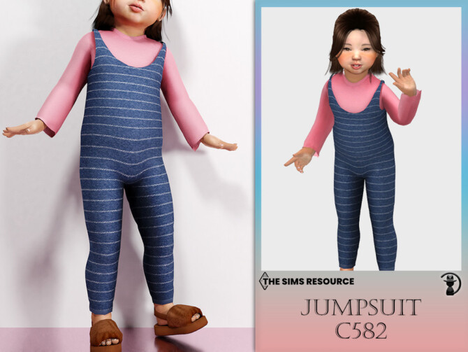 Sims 4 Jumpsuit C582 by turksimmer at TSR