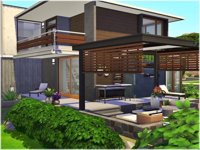 Sims 4 Gloria House by Ray Sims at TSR