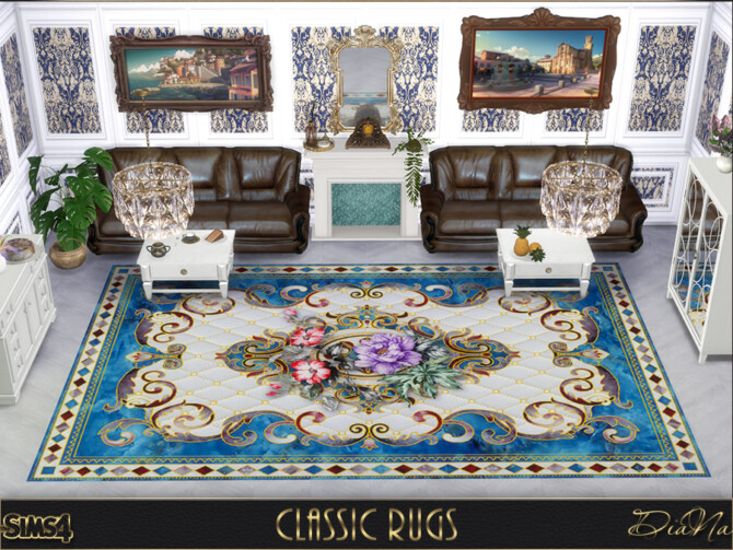 Sims 4 CLASSIC RUGS at DiaNa Sims 4