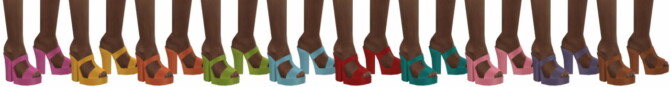 Sims 4 Scandal Sandals at Trillyke