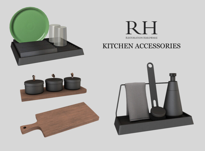 Sims 4 Kitchen Accessories at Leo Sims
