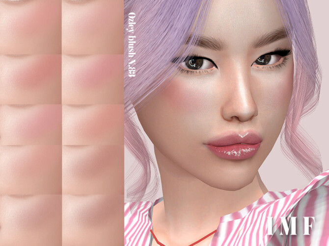 Sims 4 IMF Ozley Blush N.83 by IzzieMcFire at TSR