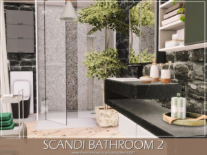 Scandi Bathroom 2 by MychQQQ at TSR