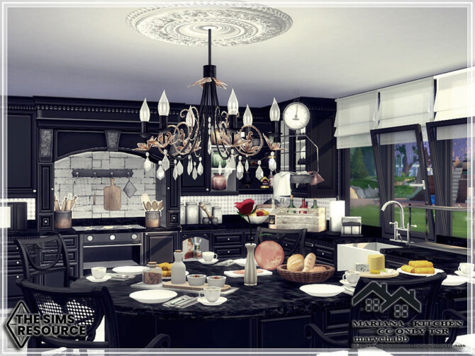 Sims 4 MARIANA   Kitchen by marychabb at TSR