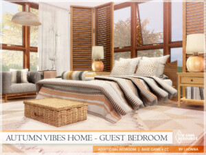 Guest Bedroom Autumn Vibes Home by Lhonna at TSR
