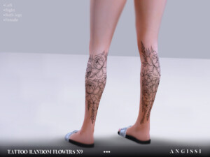 Tattoo-Random Flowers n9 by ANGISSI at TSR