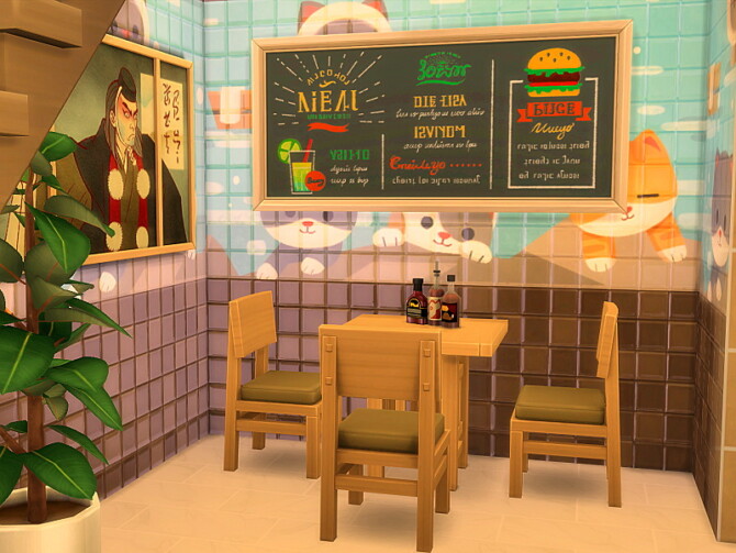 Sims 4 Japanese Restaurant by Flubs79 at TSR