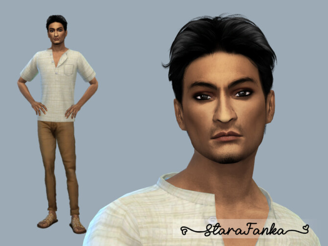 Sims 4 Nikhil Barenjee by starafanka at TSR